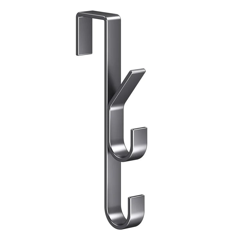 Easy Installation Door Hook-Strong Metal Coat Rack, Suitable for Clothes, Hats and Bags-Space Saving Design, Suitable for Bedroo