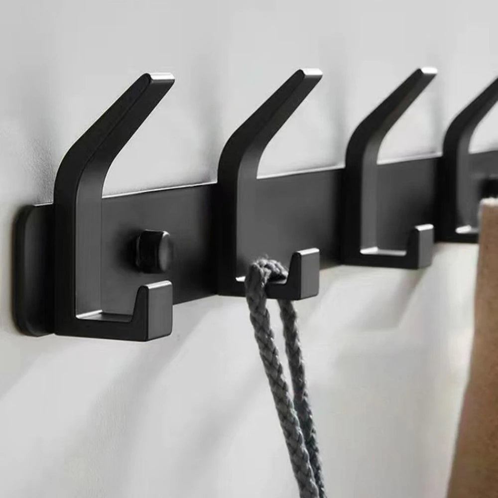 Easy Installation Door Hook-Strong Metal Coat Rack, Suitable for Clothes, Hats and Bags-Space Saving Design, Suitable for Bedroo