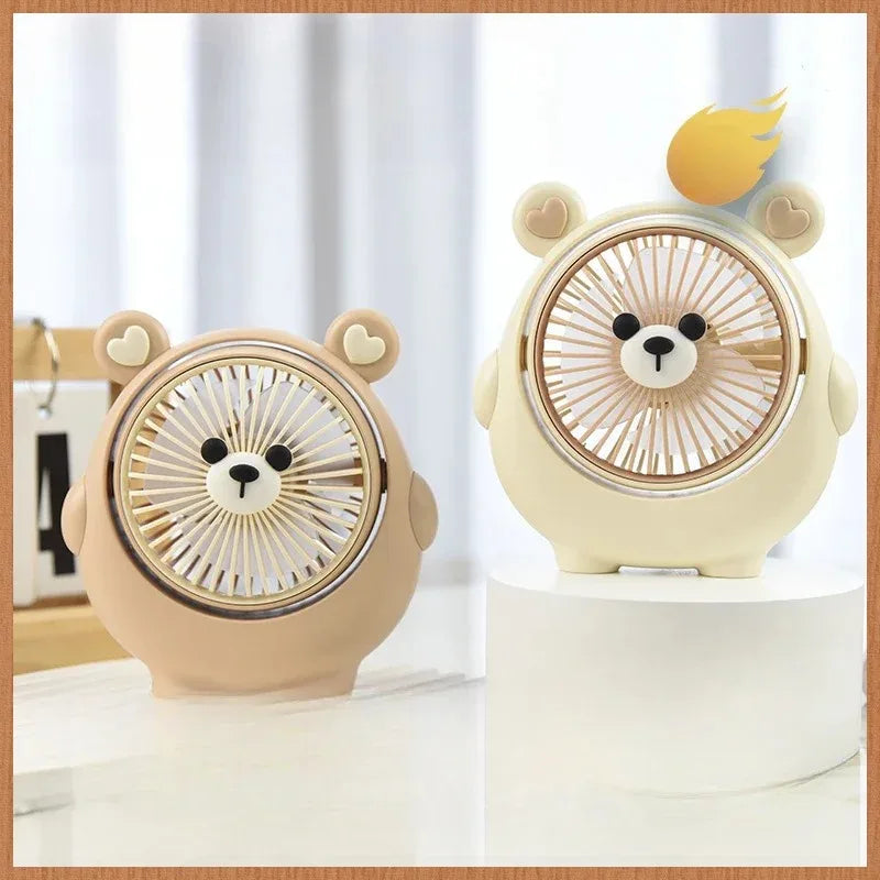 USB Student Dormitory Office Outdoor Fan Desktop Strong Wind Portable Camping Small Fan Multifunctional Desktop Fan